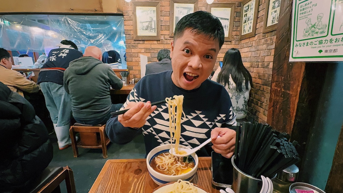 Original Tsukemen in Tokyo
